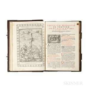 Missale Romanum, ex Decreto Sacrosancti Concilij Trident. Restitutum, ac Pij V. Pont. Max. iussu editum.