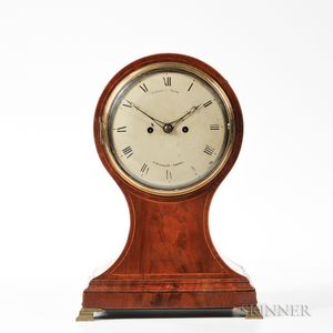 William Moore Mahogany Shelf Clock