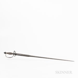 English Silver Hilt Small Sword