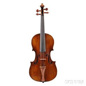 German Violin, Emile Burnhardt, Eisenach, c. 1900
