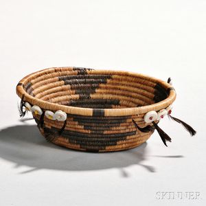 Pomo Coiled Gift Basket