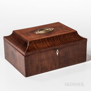 Figured Maple and Inlaid Box