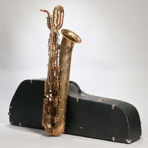 Baritone Saxophone, Selmer Mark VI, Paris, 1961