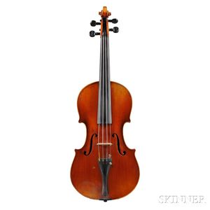 German Violin, Louis Lowendall, Dresden, 1878