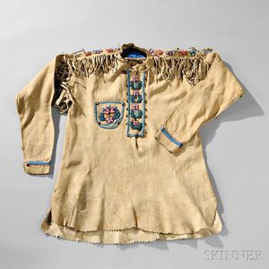 Northern Plains Beaded Hide "Scout" Shirt