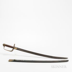 American Officer's Saber and Scabbard