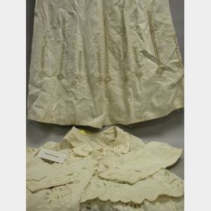 Group of Victorian Lady&#39;s Whitework Dresses, Outfits, Petticoats, Etc.