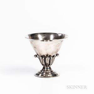 Johan Rohde (Danish, 1856-1935) for Georg Jensen Sterling Silver Cup