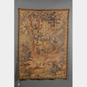Aubusson-style Verdure Wall Hanging