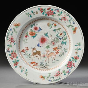 Chinese Export Porcelain Charger