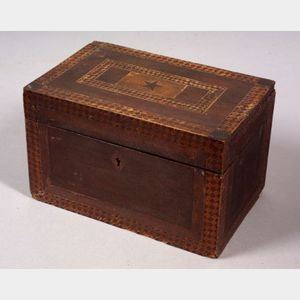 Inlaid Mahogany Box