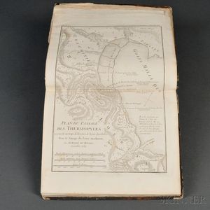 Recueil de Cartes Geographiques, Plans, Vues et Medailles de L'Ancienne Grece.