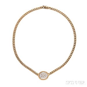 18kt Gold and Diamond Necklace