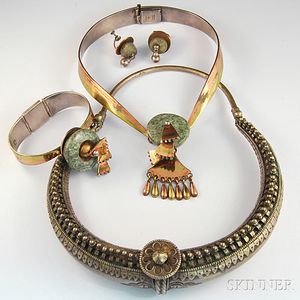 Small Group of Indian and Mexican Jewelry