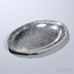George III Sterling Silver Platter