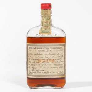 Old Forester 16 Years Old 1917, 1 pint bottle