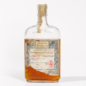 Cedar Run Bourbon, 1 pint bottle