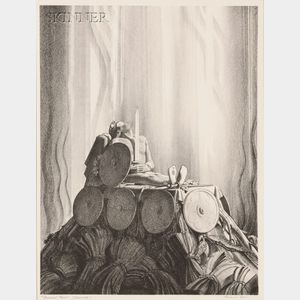 Rockwell Kent (American, 1882-1971) Funeral Pyre