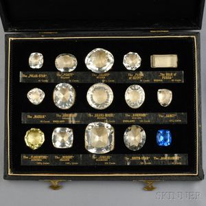 Boxed Replica Set of "Historical Diamonds,"