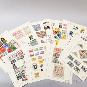 Approximately 150 1920s and 30s Poster Stamps