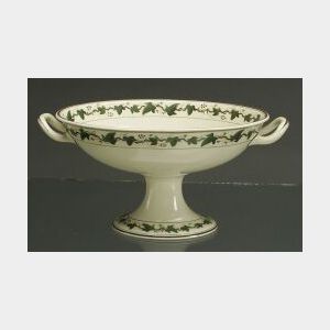 Pair of Wedgwood Queen&#39;s Ware Compotes