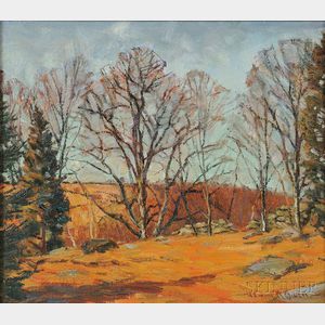 Robert Emmett Owen (American, 1878-1957) Autumn Landscape