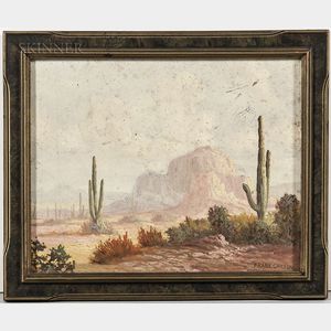 Frank Chilton (American, 1904-1973) Desert Landscape
