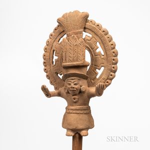 Pre-Columbian Figurative Flute