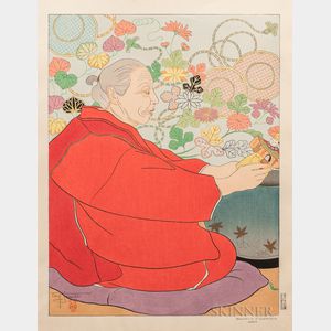 Paul Jacoulet (1902-1960),Souvenirs d'Autrefois, Japon