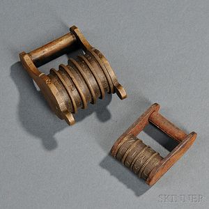 Two Civil War-era Combination Locks