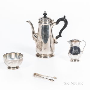 Four-piece Tiffany & Co. Sterling Silver Coffee Set