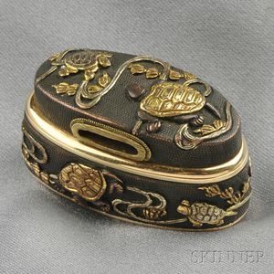 Miniature Shakudo Box