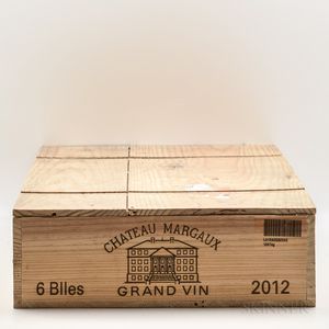 Chateau Margaux 2012, 6 bottles (owc)