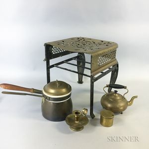 Small Group of Brass Items