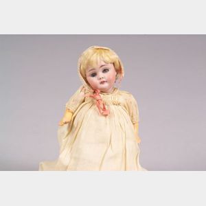 Small Kestner 143 Bisque Head Doll