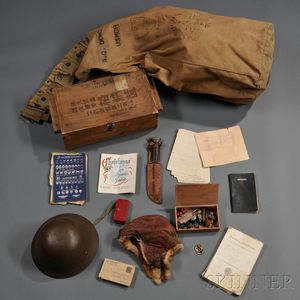 Group of WWII Marine Corps Material