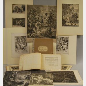 192 Old Master through 19th Century Prints, Drawings, and Three Albums
