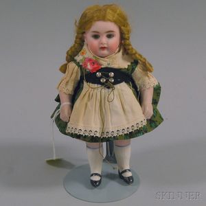 Miniature Bisque Composition Doll