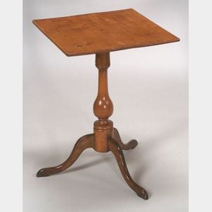 Chippendale Maple Candlestand