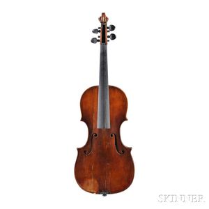 German Violin, Attributed to David Christian Havemann, Klingenthal