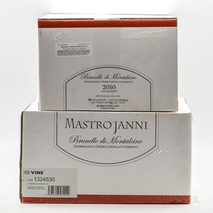 Mastrojanni Brunello di Montalcino 2010, 12 bottles (2 x oc)