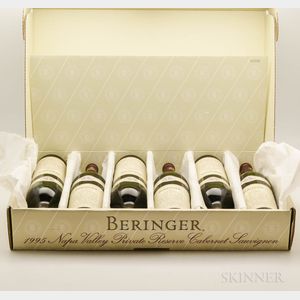 Beringer Cabernet Sauvignon Reserve 1995, 6 bottles (pc)