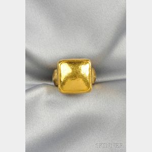 High-karat Gold "Amulet" Ring, Gurhan