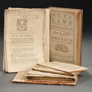 Connecticut. Acts and Laws of His Majesty's English Colony of Connecticut