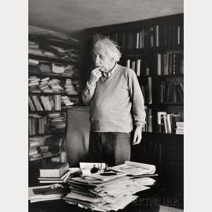 Ernst Haas (Austrian/American, 1921-1986) Albert Einstein, Princeton, New Jersey