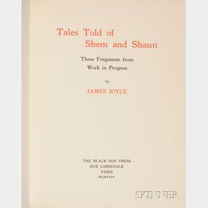 Joyce, James (1882-1941),and MacLeish, Archibald, his copy