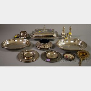 Group of Silver Plated Serving Items