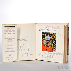 Chagall, Marc (1887-1985) Chagall [from] The Taste of our Time Series, Signed Copy.
