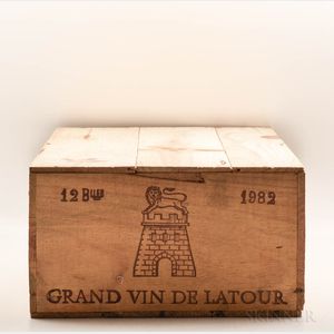 Chateau Latour 1982, 12 bottles (owc)