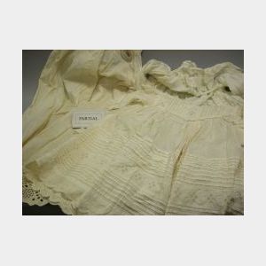 Small Group of Victorian and Early 20th Century Children&#39;s Christening Gowns and Clothing.